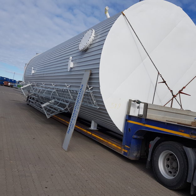 Танк с изоляцией для хранения битума