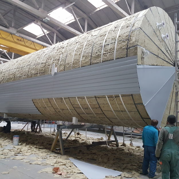 Танк 200м3 с изоляцией